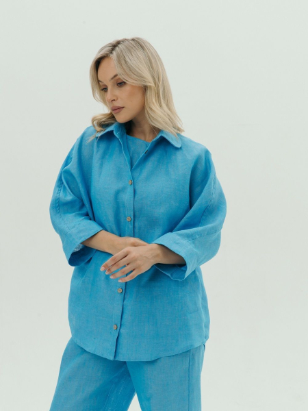 Рубашка Sunny limited aquamarine