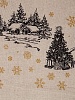 Ткань полульняная Рождественские истории арт.2038