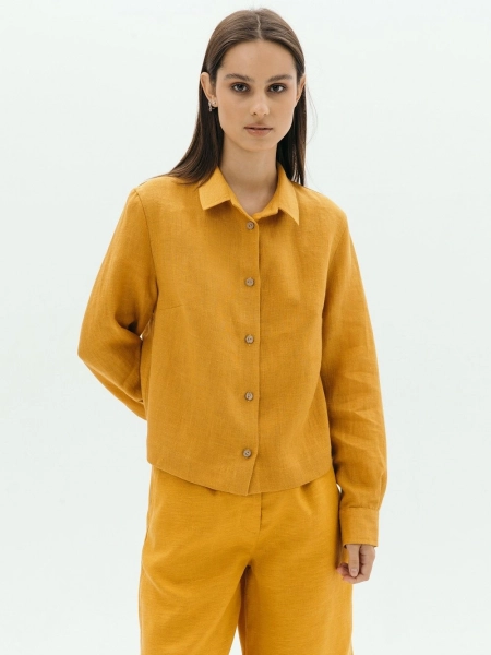 Рубашка Vivid limited mustard