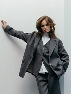 Жилетка Blues graphite