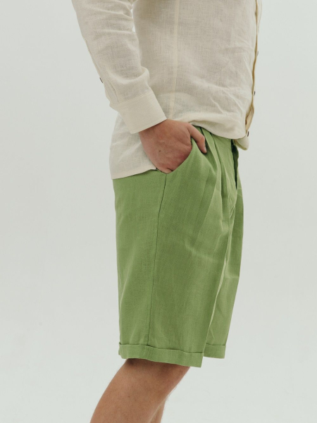 Шорты Wide limited lime