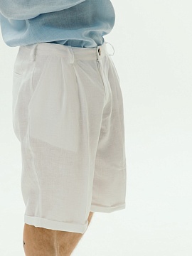 Шорты Wide white