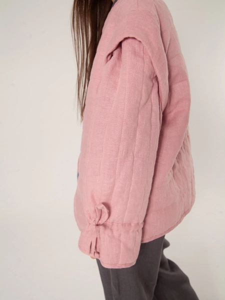 Куртка-жилет Boho dusty rose