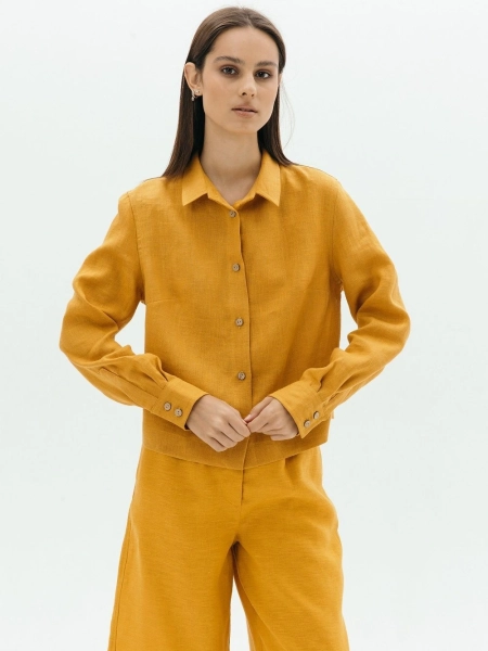 Рубашка Vivid limited mustard