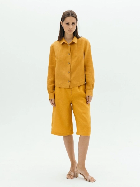 Рубашка Vivid limited mustard