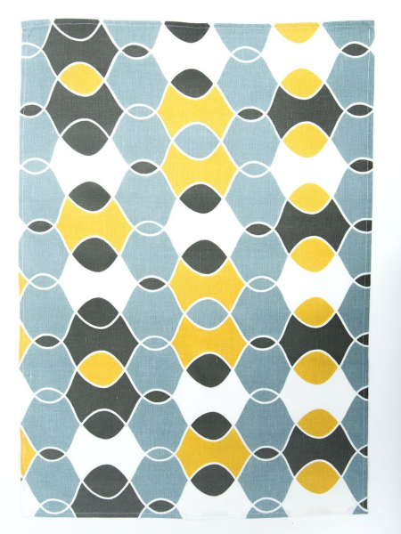 Полотенце льняное Самоцветы