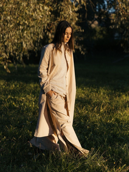 Платье-рубашка flannel Fresh natural