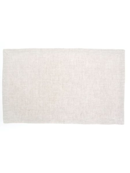 Плейсмат льняной цвет серый натуральный