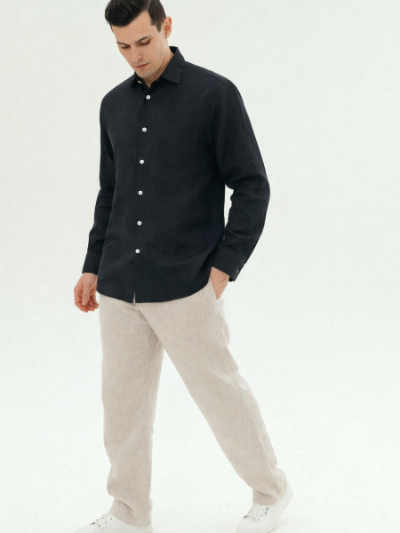 Рубашка Santiago black