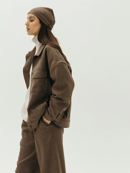 Куртка wool Bertha limited chocolate