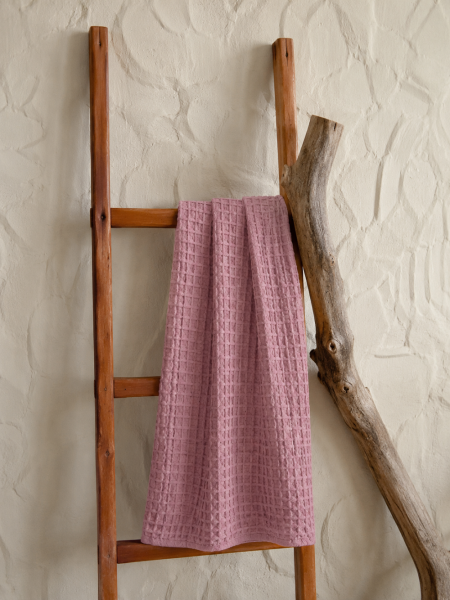 Полотенце вафельное Zephyr dusty rose