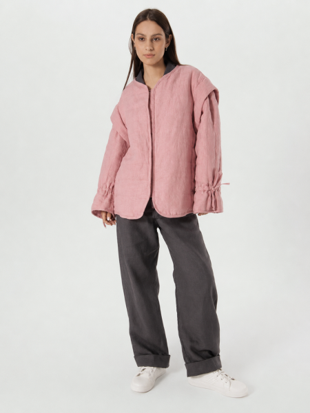Куртка-жилет Boho dusty rose