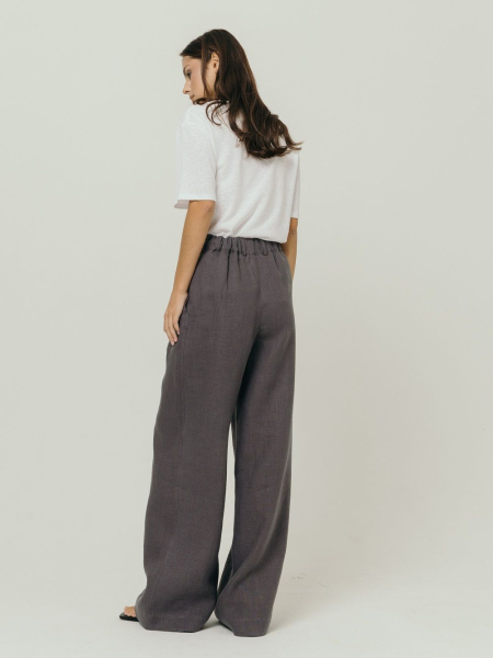 Брюки-палаццо Milan graphite