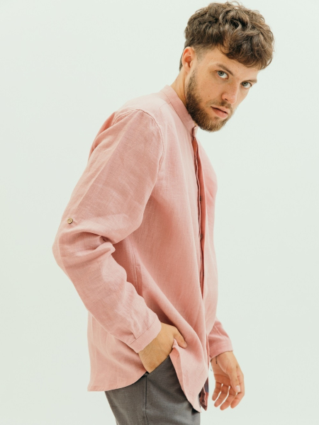Рубашка Hugo dusty rose