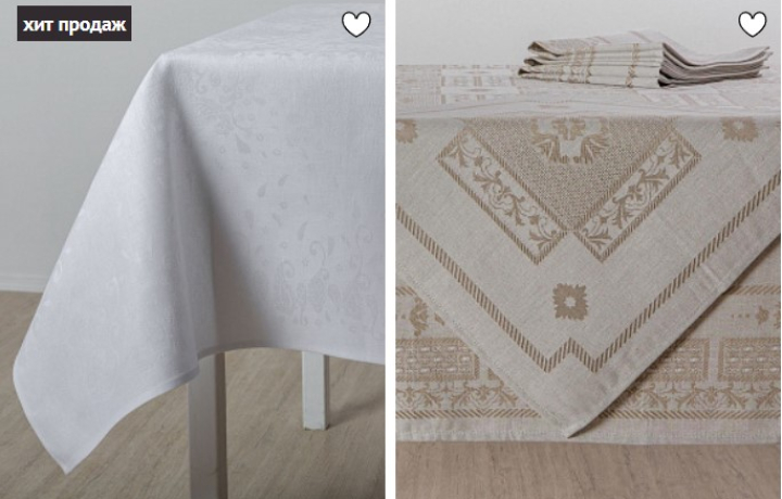 Новый столовый текстиль - полотенца, салфетки, дорожки