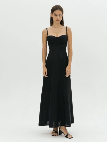 Платье PREMIUM Delicate black