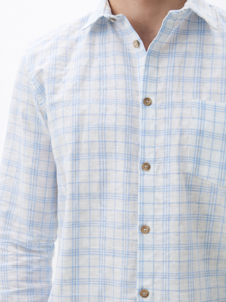 Рубашка Mont Blanc limited blue cage