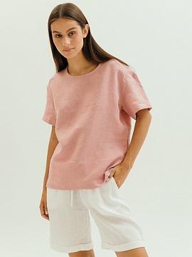 Футболка Basic dusty rose