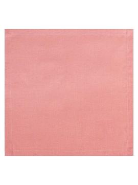 Салфетка льняная цвет коралл