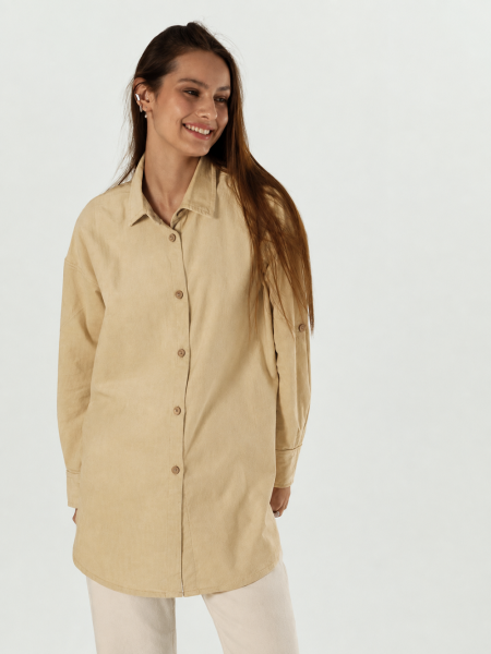 Рубашка velvet Celine natural