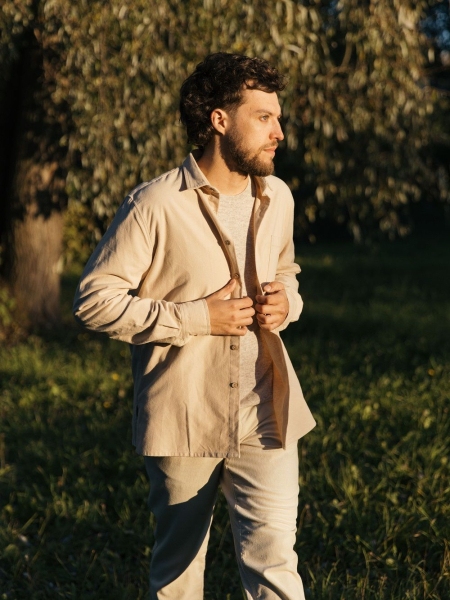 Рубашка flannel Mont Blanc natural