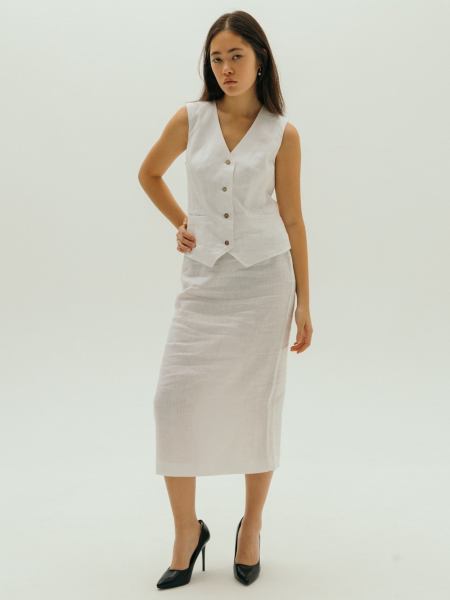 Жилетка Classy white