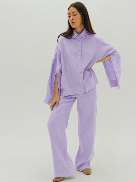 Рубашка Origami limited lavender