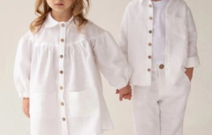 Почему детям летом рекомендовано носить льняную одежду
