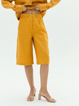 Шорты-бермуды Parisian limited mustard