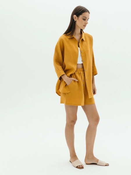 Рубашка Sunny limited mustard