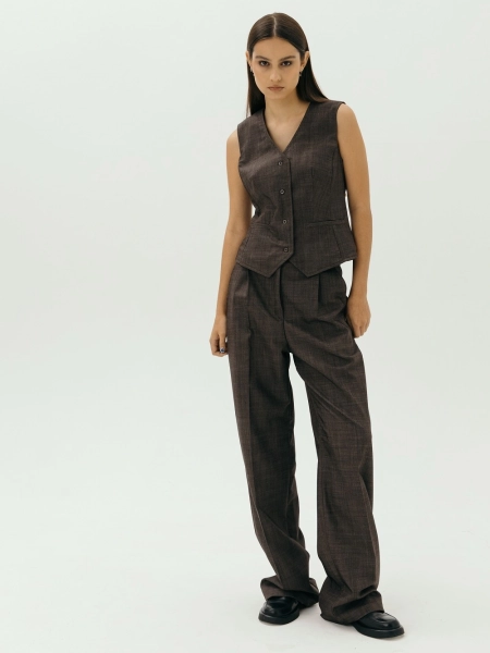Брюки wool Classy limited chocolate