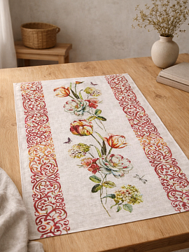 Полотенце льняное Музыка весны-2