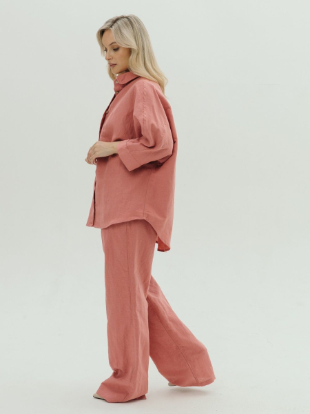 Брюки Comfy limited dark rose
