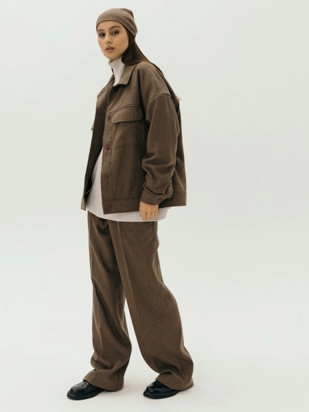 Куртка wool Bertha limited chocolate
