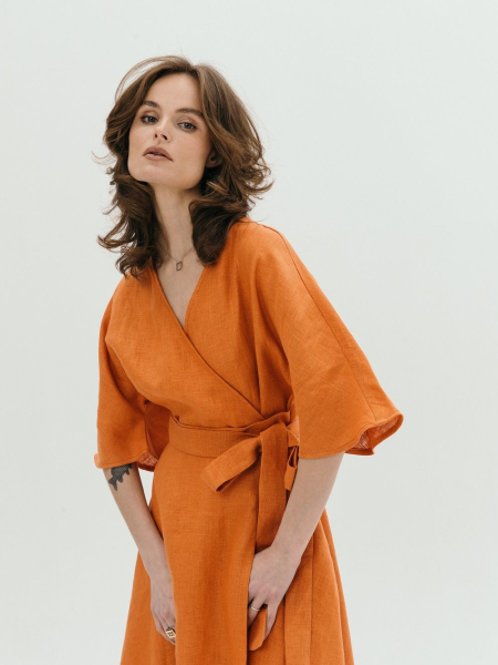 Платье Blossom limited terracotta