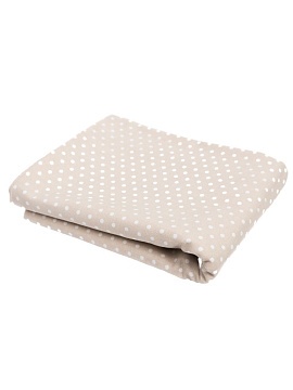 Льняной пододеяльник Горошек