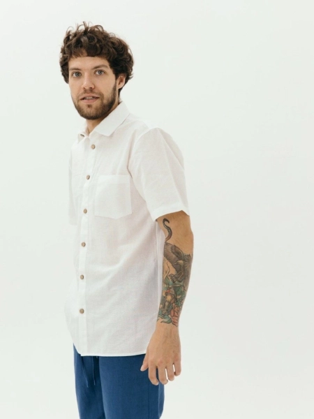 Рубашка ECO Leon white