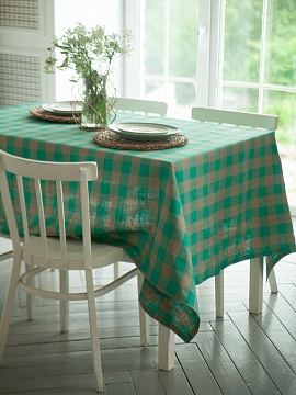 Скатерть льняная Аделина без салфеток