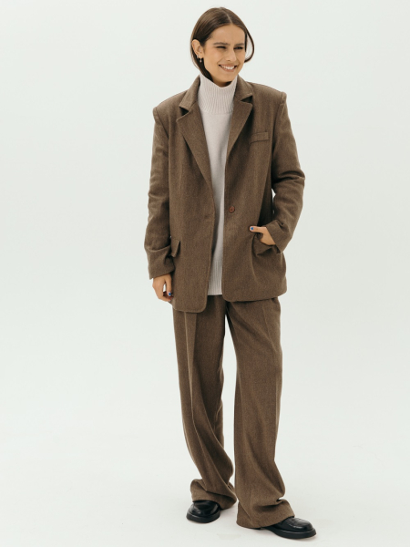 Жакет wool Parisian limited chocolate