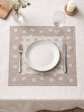 Салфетка льняная Мила
