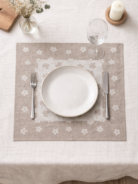 Салфетка льняная Мила