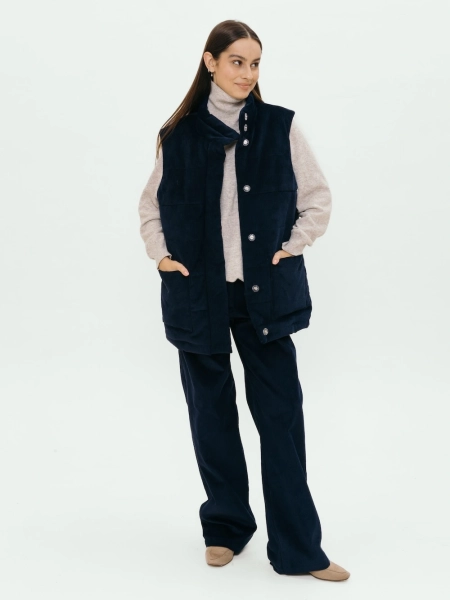 Брюки velvet Classy limited sea