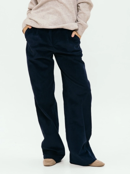 Брюки velvet Classy limited sea