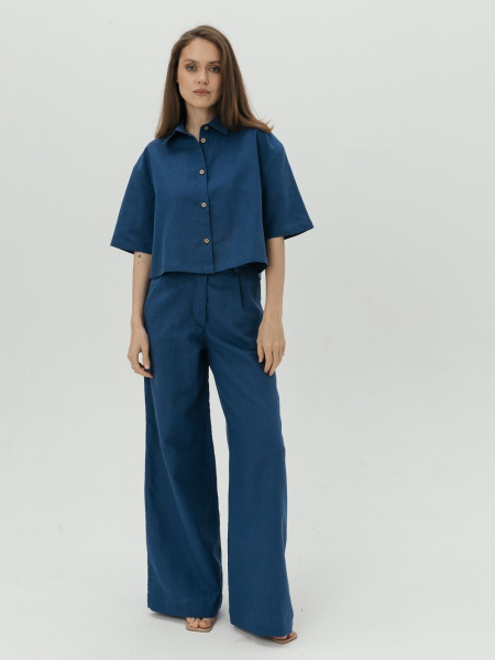 Рубашка Aura limited blue