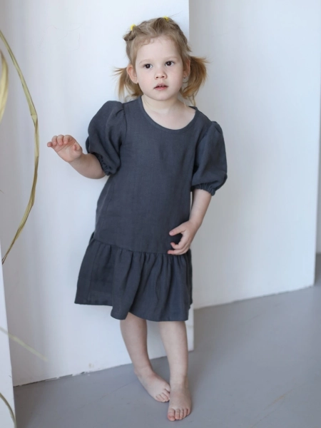 Платье детское Karolina mini graphite