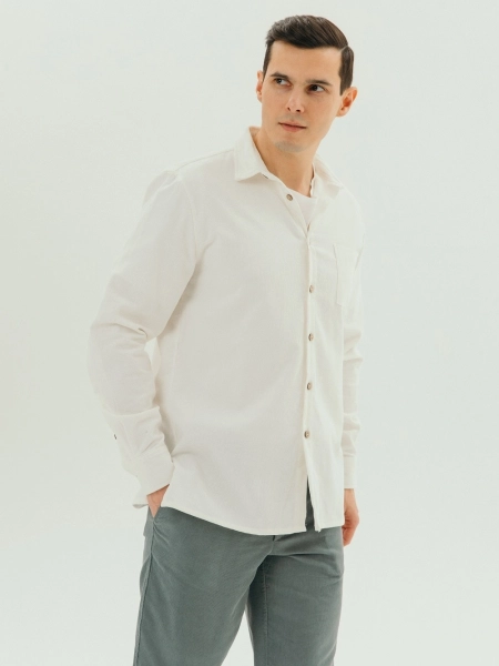 Рубашка velvet Mont Blanc white