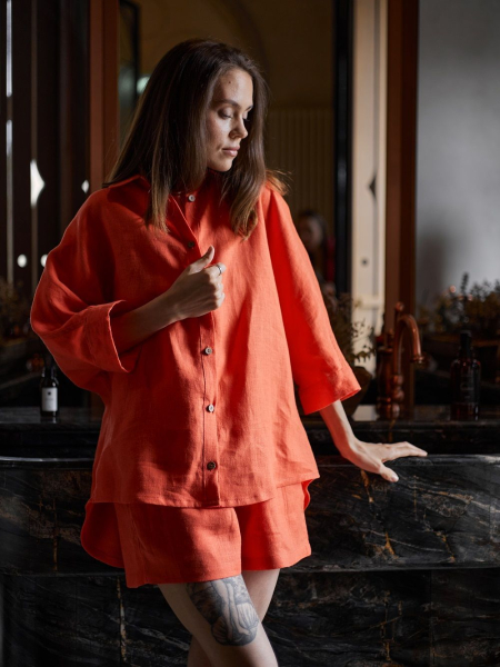 Рубашка Sunny limited coral