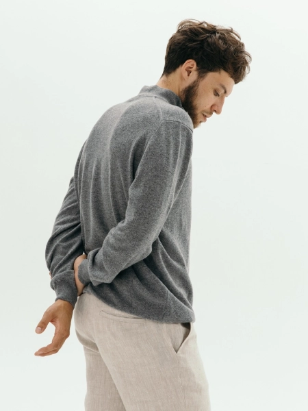 Джемпер Zipper natural