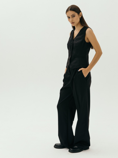 Жилетка wool Classy black
