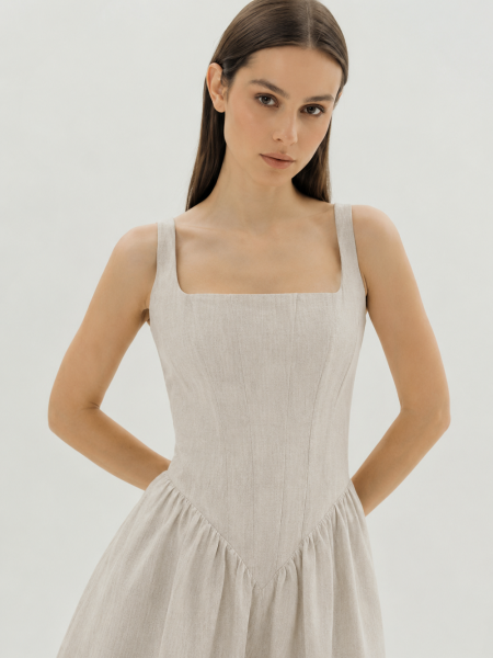 Платье Selene natural
